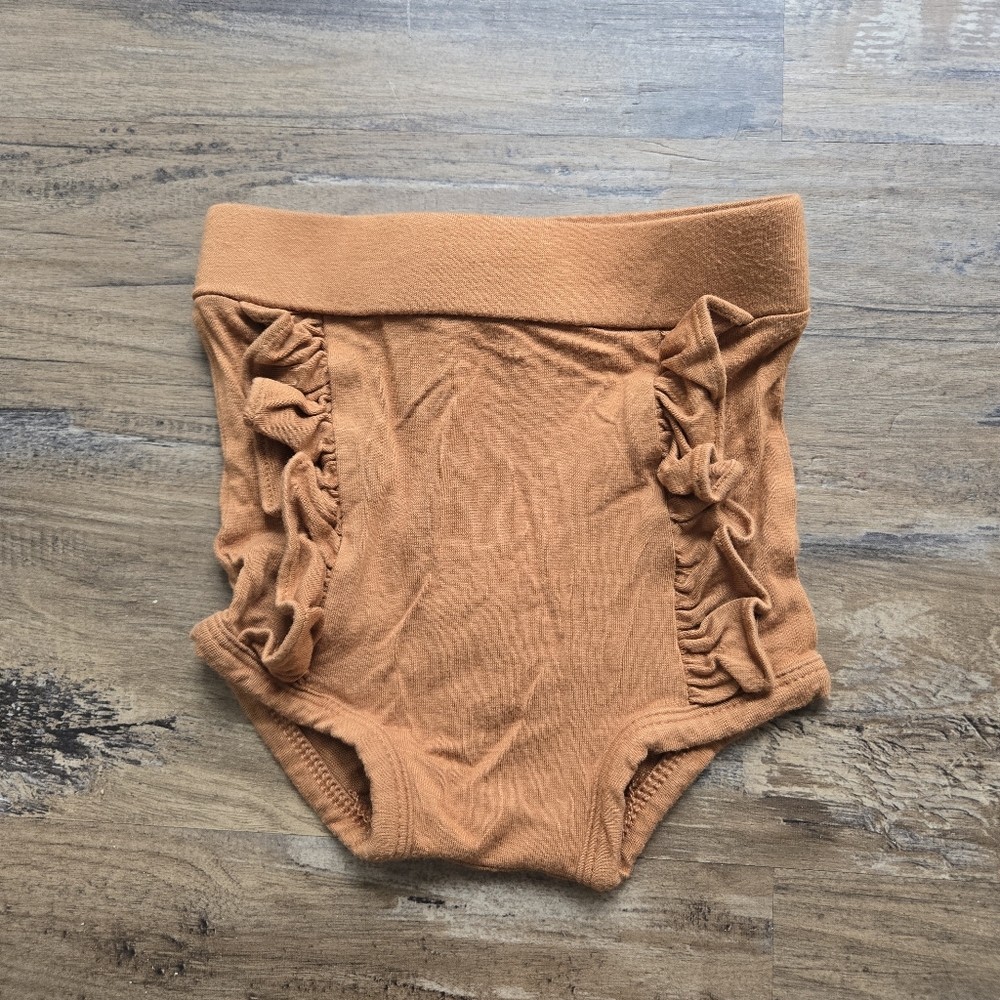 Kate Quinn Caramel Color Bummie 3-6 Bamboo